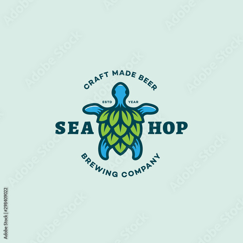 Sea hop logo