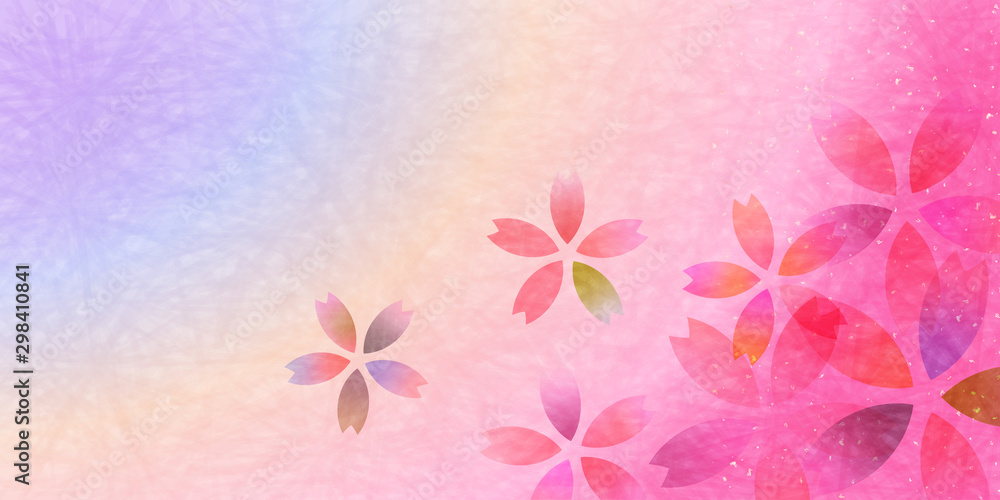 Obraz premium 桜 春 花 背景