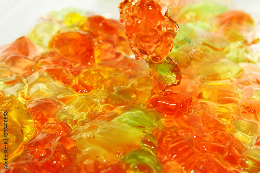 Jelly or gelatin Jelly or gelatin