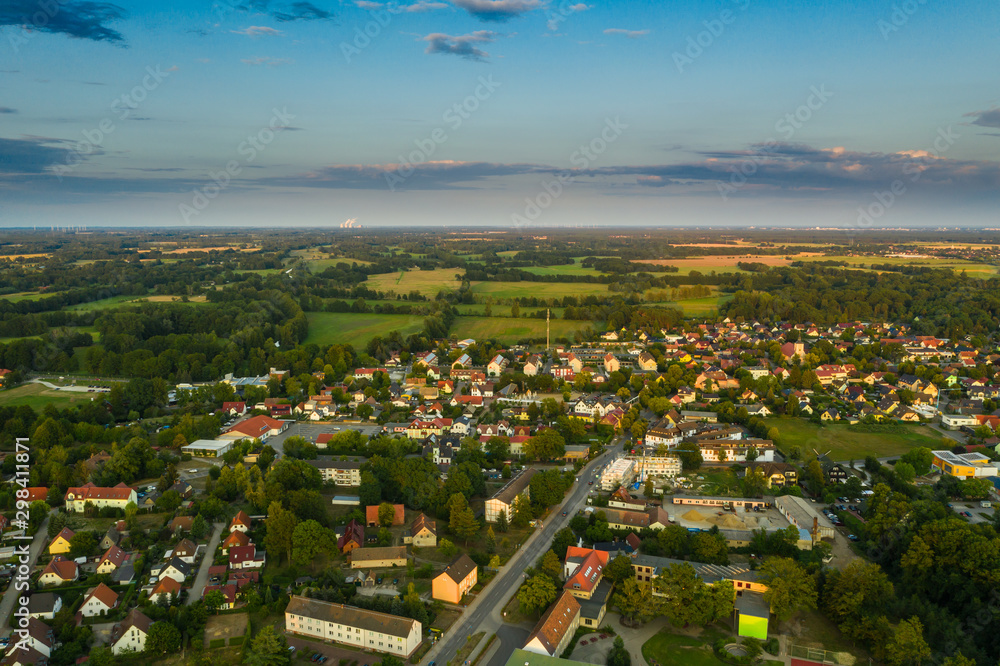 Luftbild Burg im Spreewald
