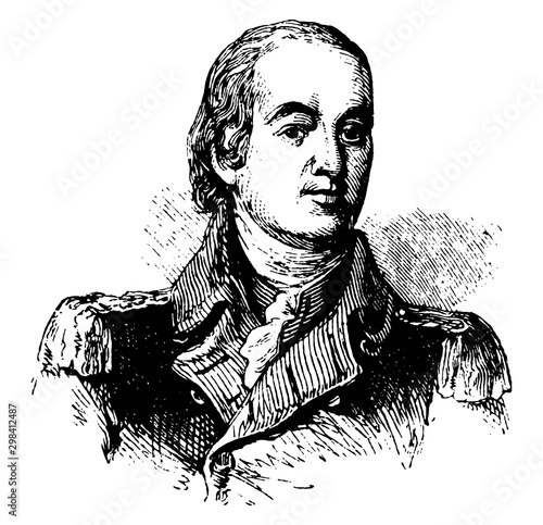 William Alexander, Earl of Stirling, vintage illustration