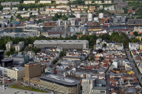 Bergen aerial panoramic view. Norway © Sergey Kamshylin