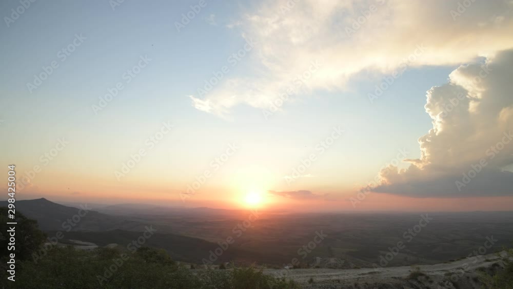 Sunset in the Mountains in Brazil Sunset in the Mountains in Brazil