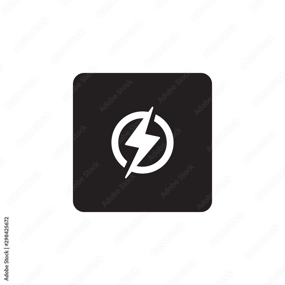 Power button icon symbol vector Power button icon symbol vector