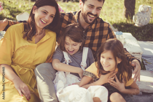 We take our family time outdoors.