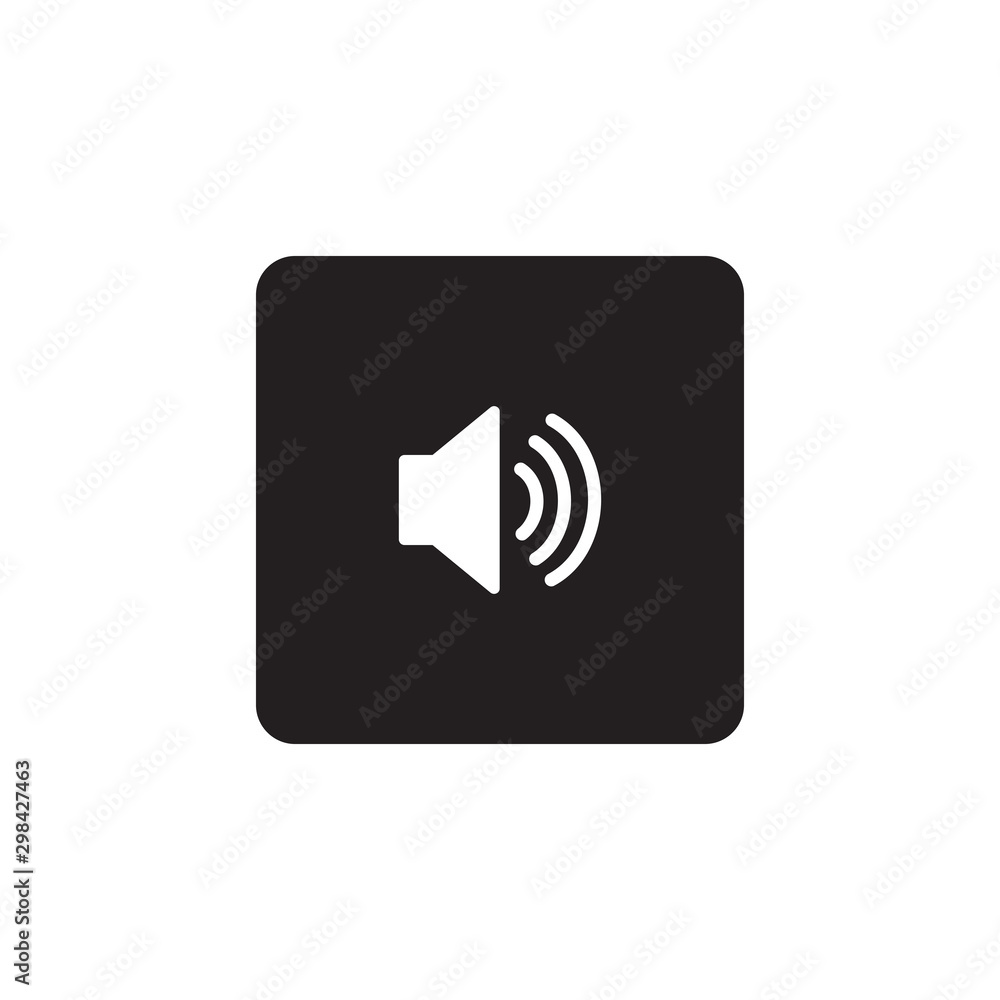 Speaker icon symbol vector Speaker icon symbol vector