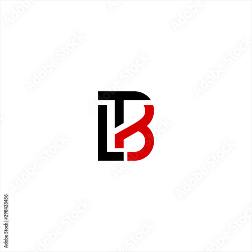 Initials BT or TB. Letters T and combination