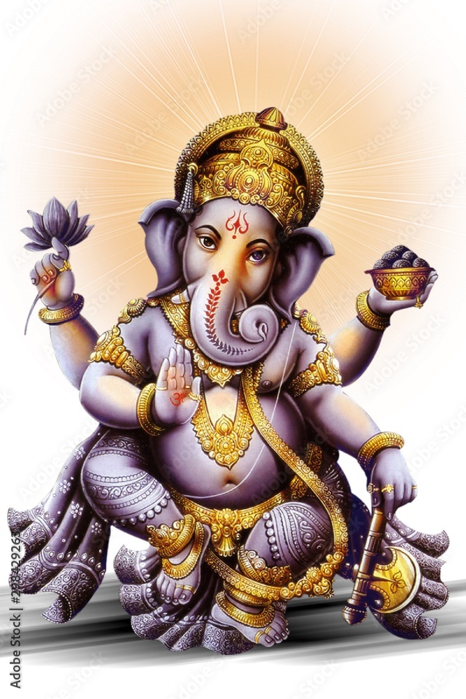 Indian powerful God in Ganesh Indian powerful God in Ganesh