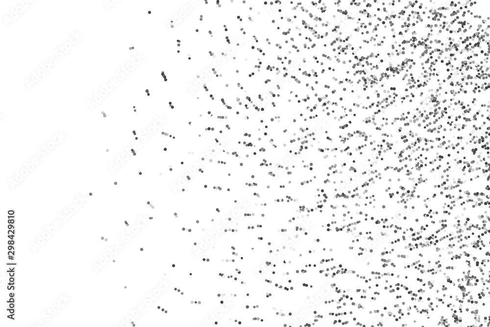 Silver confetti point. Silver confetti point.
