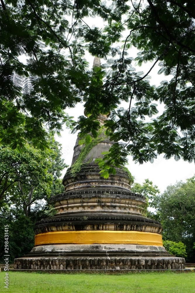 pagoda in Chiangmai, Thailand