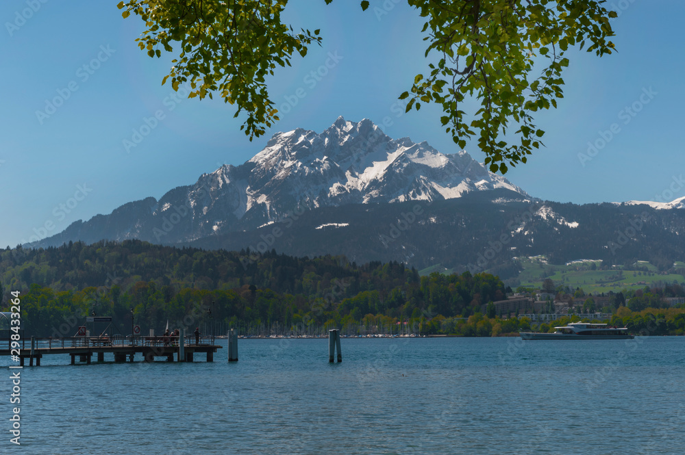 View on Lucerne lake View on Lucerne lake