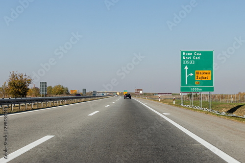 Autobahn A1 Serbien