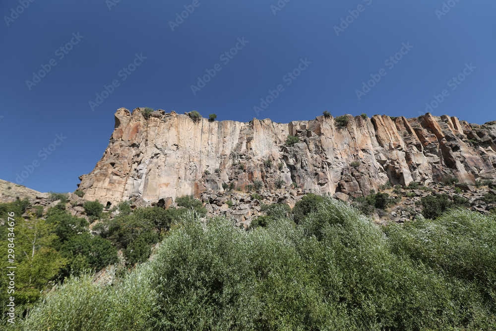 Ihlara Valley in Cappadocia, Turkey