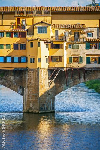 The Ponte Vecchio in Florence Italy Tuscany © Siegfried Schnepf