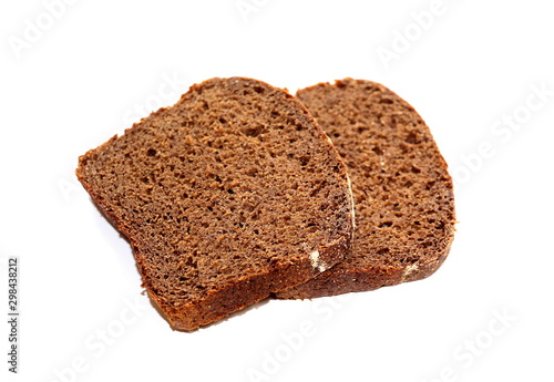 Black bread. Bakery products. Dough. Brown flour. Loaf of bread.