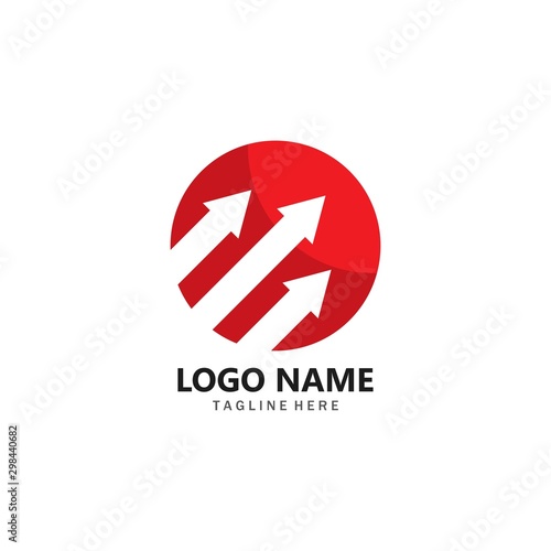 Free Download Arrows business vector illustration icon Logo Template  - GFXLoad