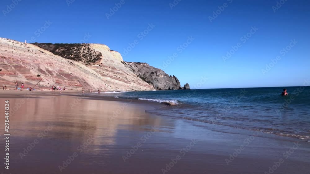This is a video of a Cliffside Beach Shoreline This is a video of a Cliffside Beach Shoreline