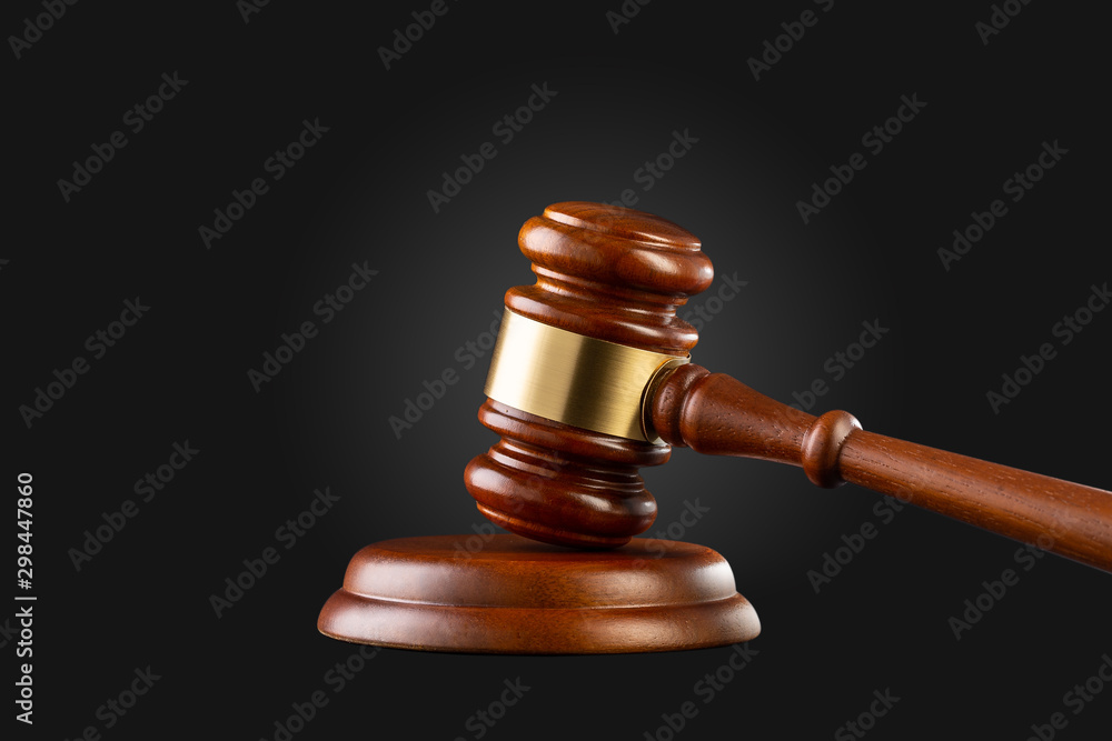 Wooden gavel Wooden gavel