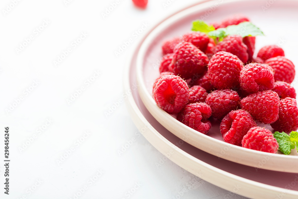 Fresh sweet raspberry Fresh sweet raspberry