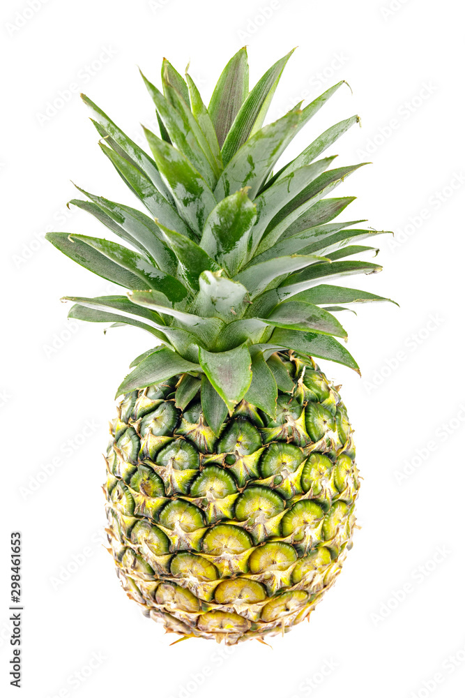 Fototapeta premium pineapple on white background