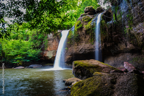 Waterfall in deep forest