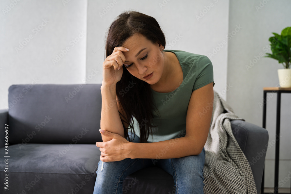 Obraz premium Stressed Woman