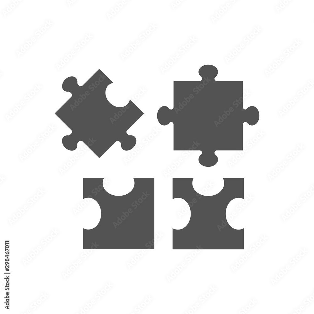puzzle icon vector flat design puzzle icon vector flat design