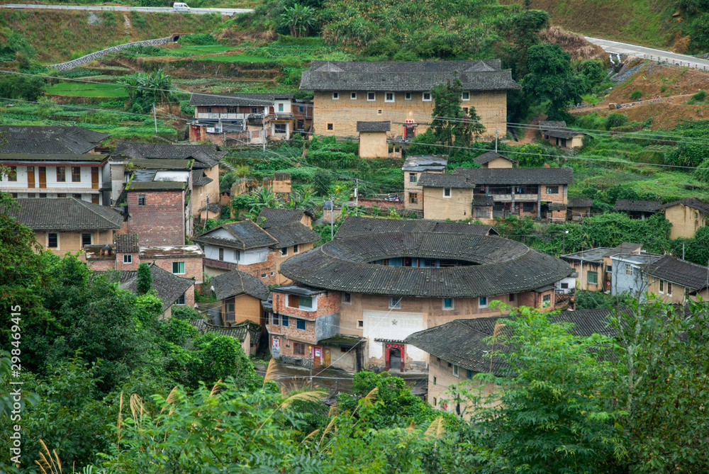 Fujian earthen buildings 