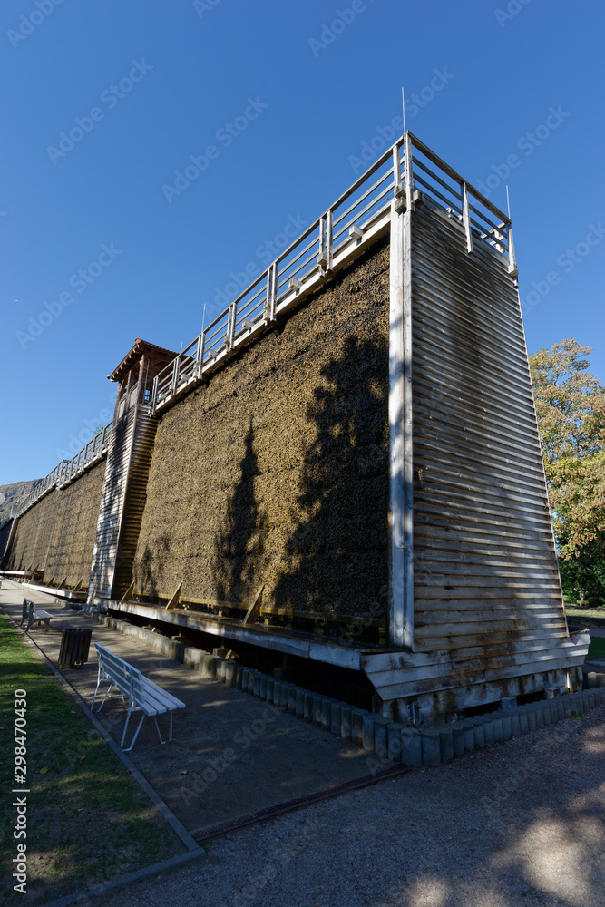 Obraz premium Saline im Kurpark Bad Münster am Stein