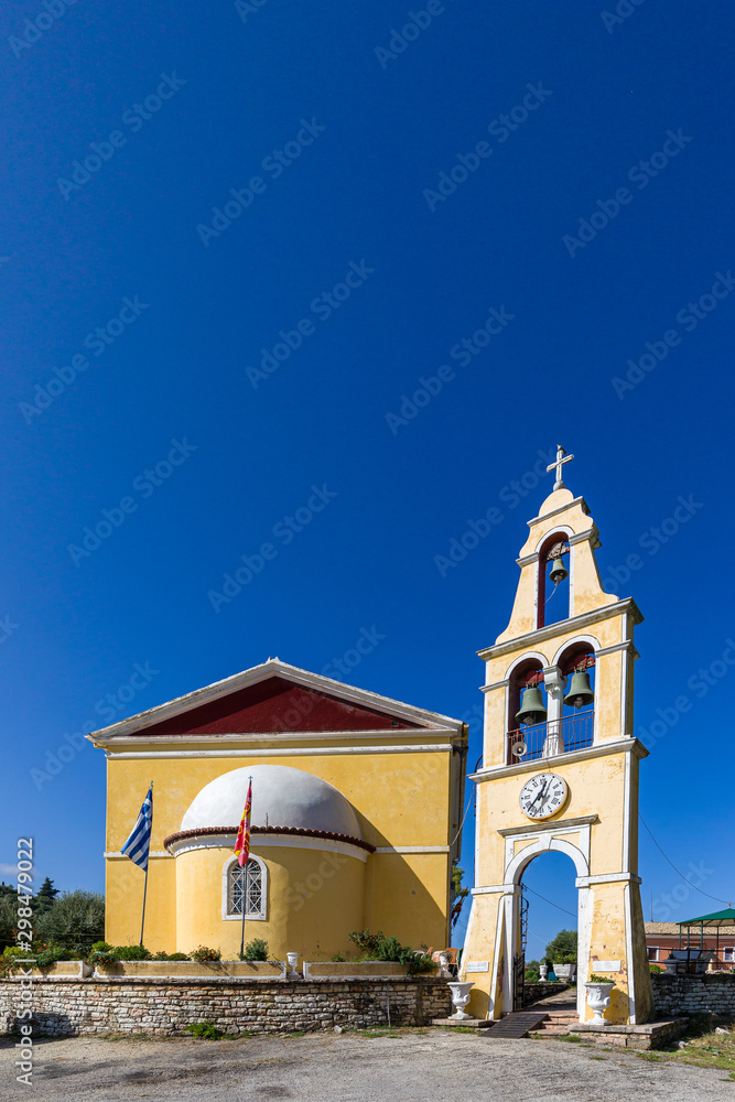 Church of St. Elias on Corfu island