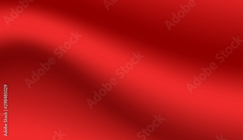 Red Cloth Background Vector Illustration.
