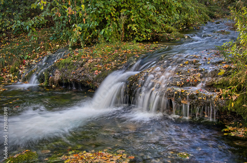 waterfall in forest