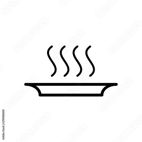 Plate of food icon