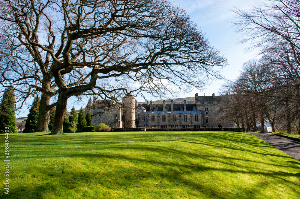 Falkland Palace in Falkland, Scotland