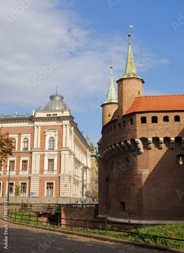 old building of Academy of Fine Arts in Krakow