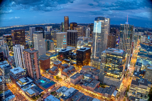 Downtown Denver West over Larimer Square