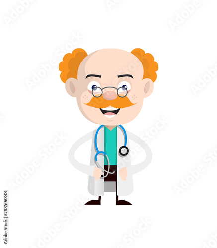Medical Professional Doctor - in happy mood