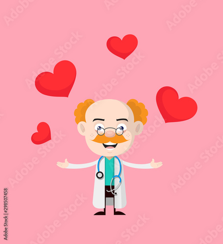Medical Professional Doctor - Presenting Hearts