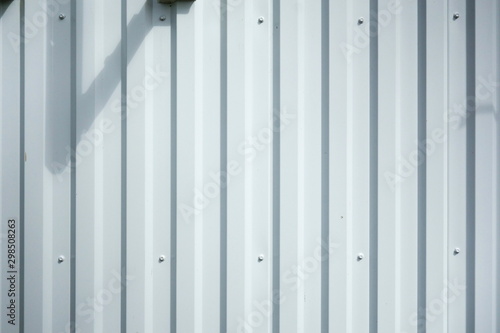 Outer wall of steal panel background 