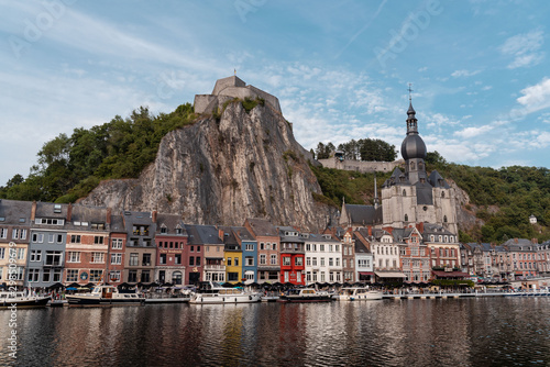 belgique Dinant citadelle collegiale photo