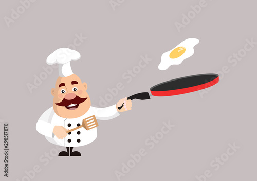 Fat Funny Chef - Preparing Food