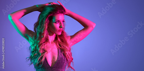 Fashion contemporary neon s...