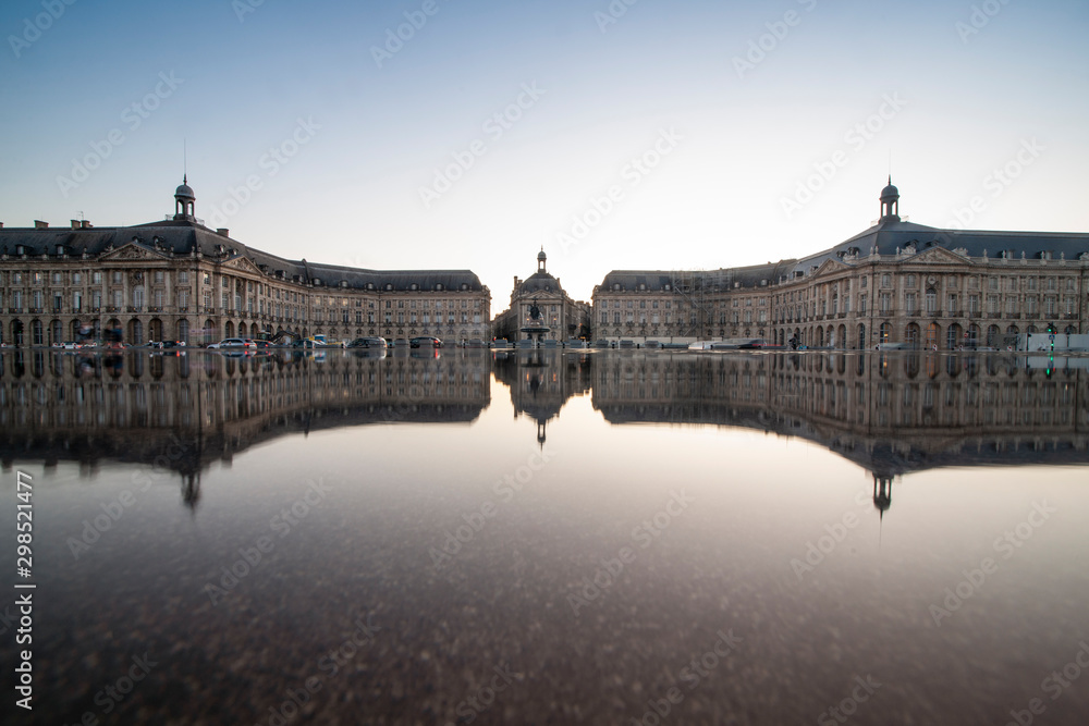 Mirror Fountain in Bordeaux