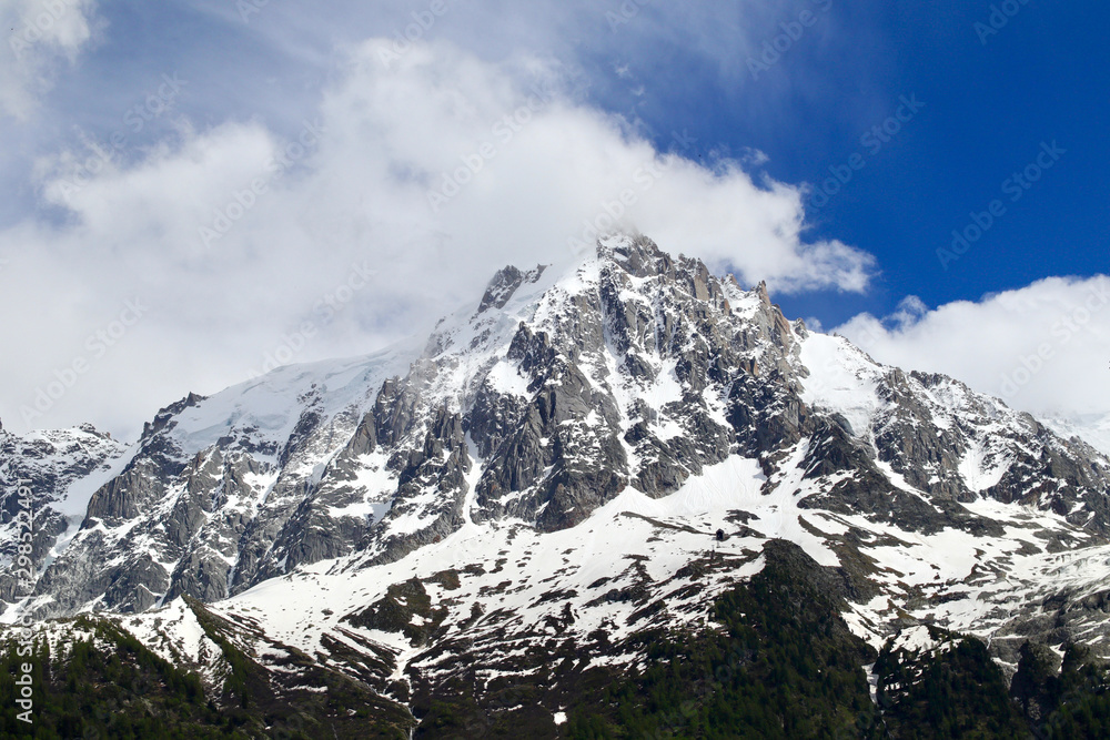 Mountains in Chamonix