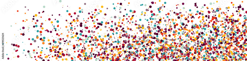 Fototapeta premium Colorful Universe Distribution Computational Generative Art background illustration