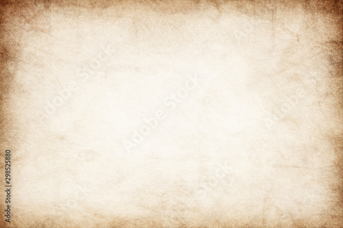 Old paper texture. Vintage paper background	 photo