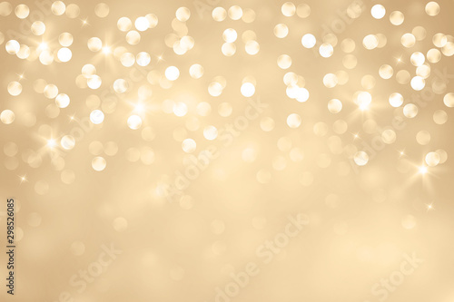 Elegant gold bokeh background	