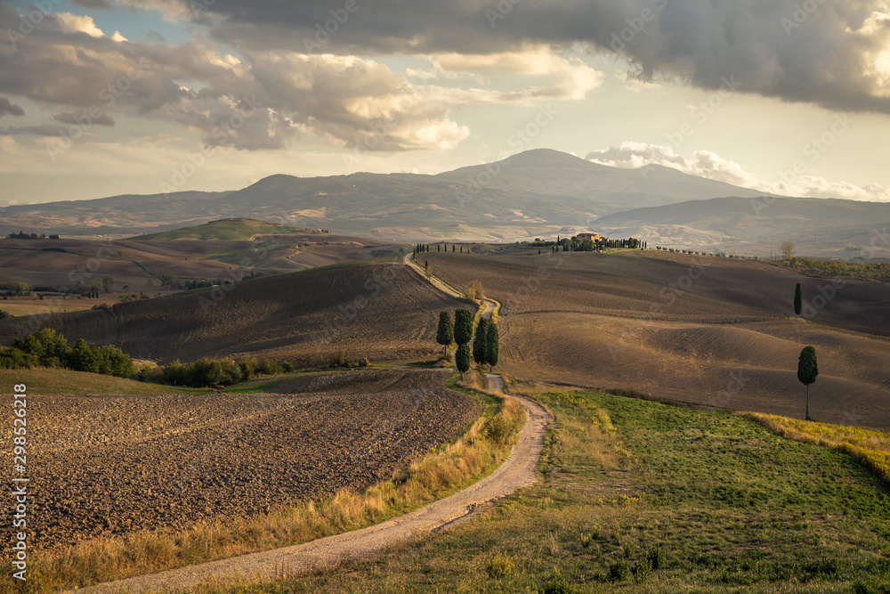 Amazing landscape in Tuscany from Gladiator movie