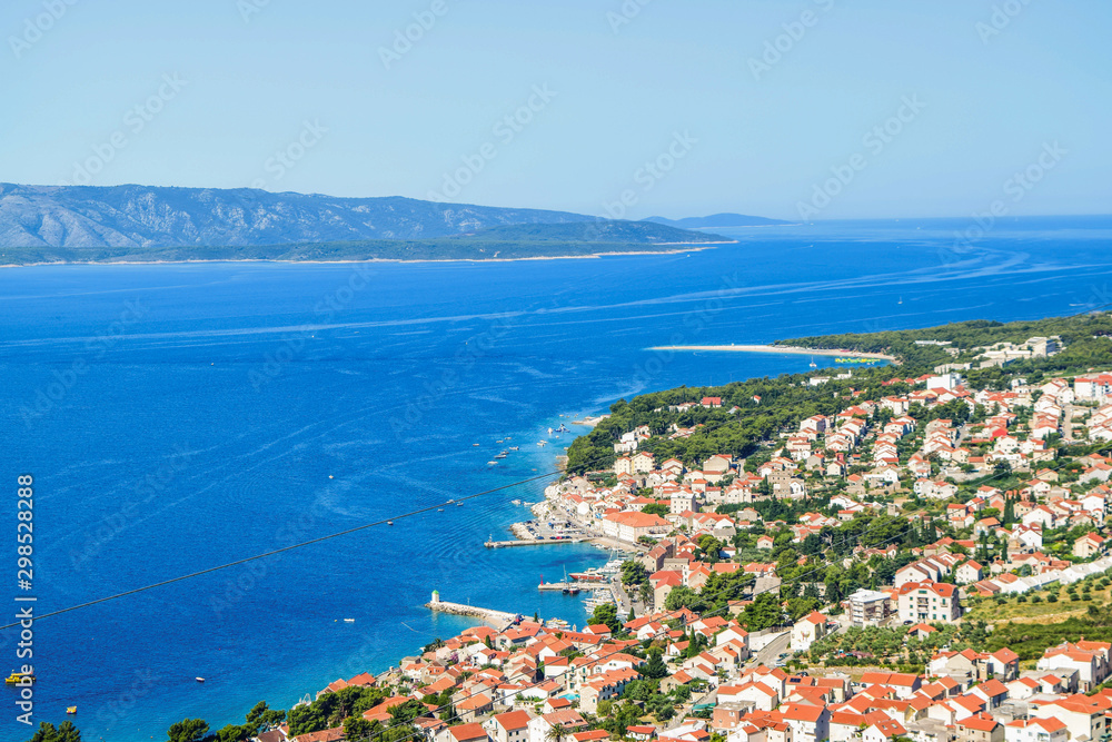 Cityscape of Bol, Brac island, Croatia. Cityscape of Bol, Brac island, Croatia.