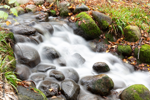 Berlin Wasserfall im Herbst